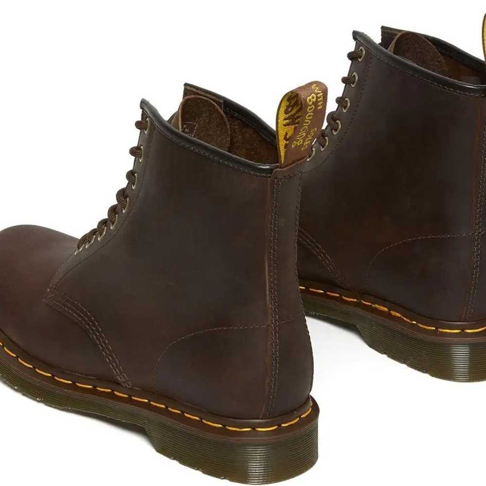 Dr Martens - 1460 Crazy Horse Leather Boots - image 9