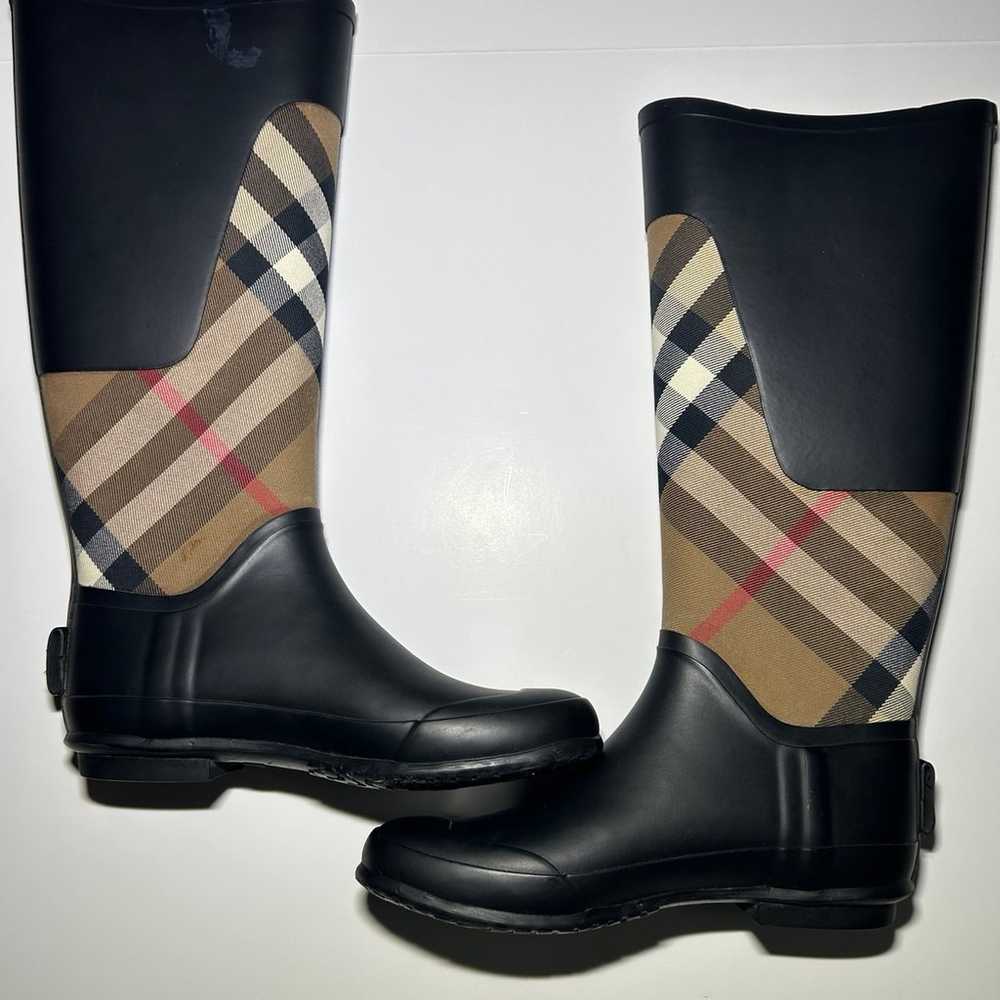 Burberry clemence Rain Boots - image 2