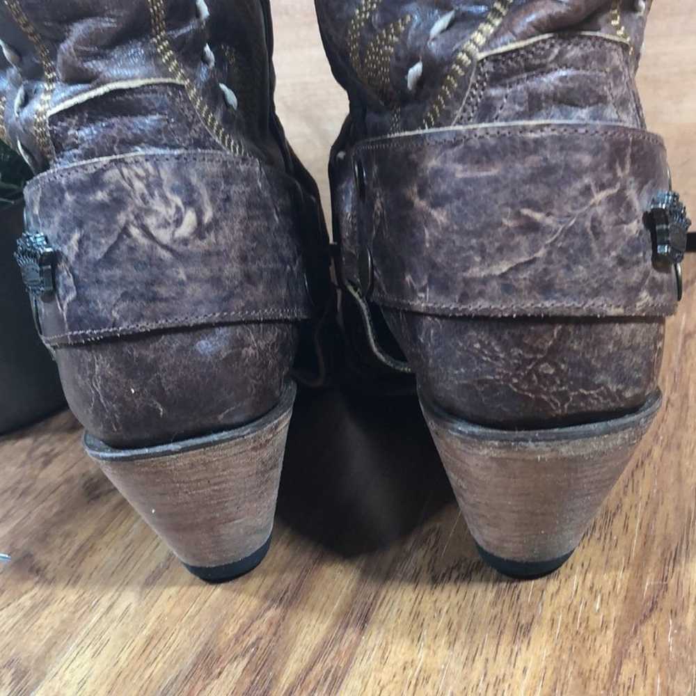 Junk Gypsy by Lane Vagabond Harness Boots 8 - image 7