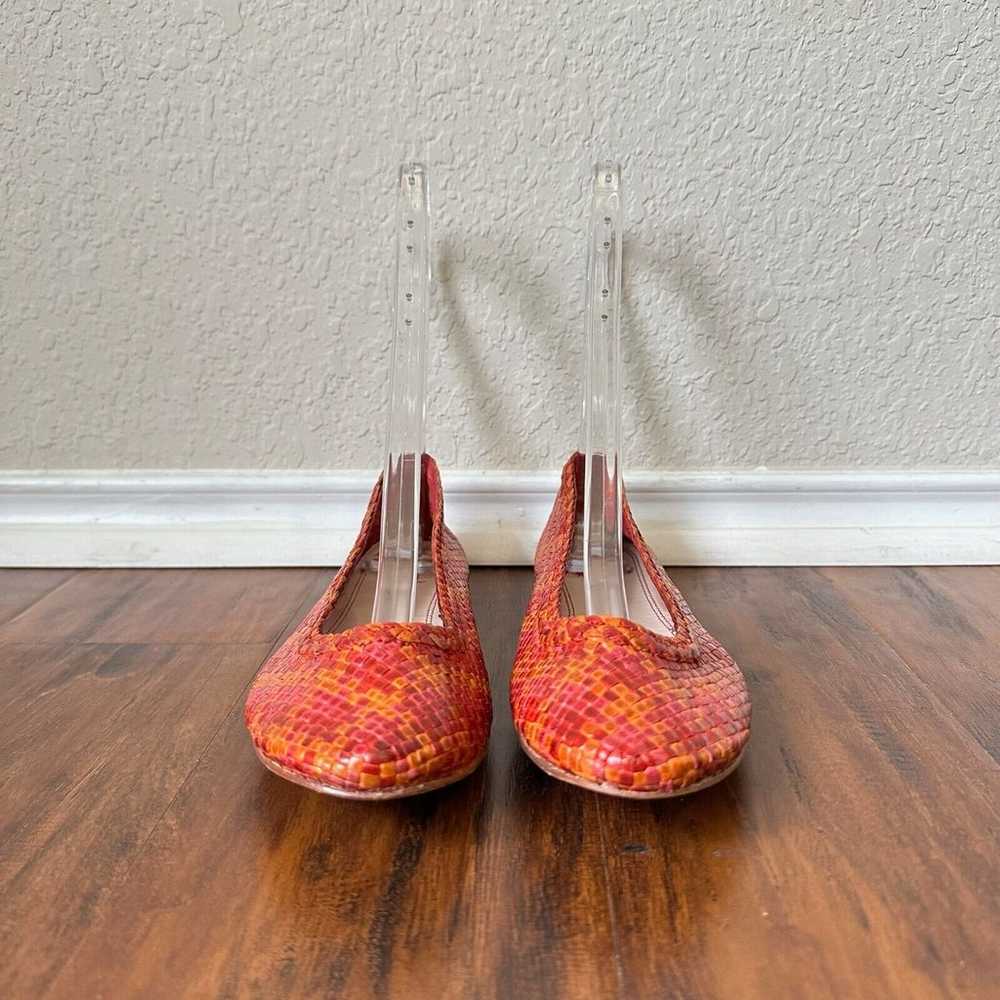 PLENTY by TRACY REESE Emely Woven Leather Flats O… - image 4