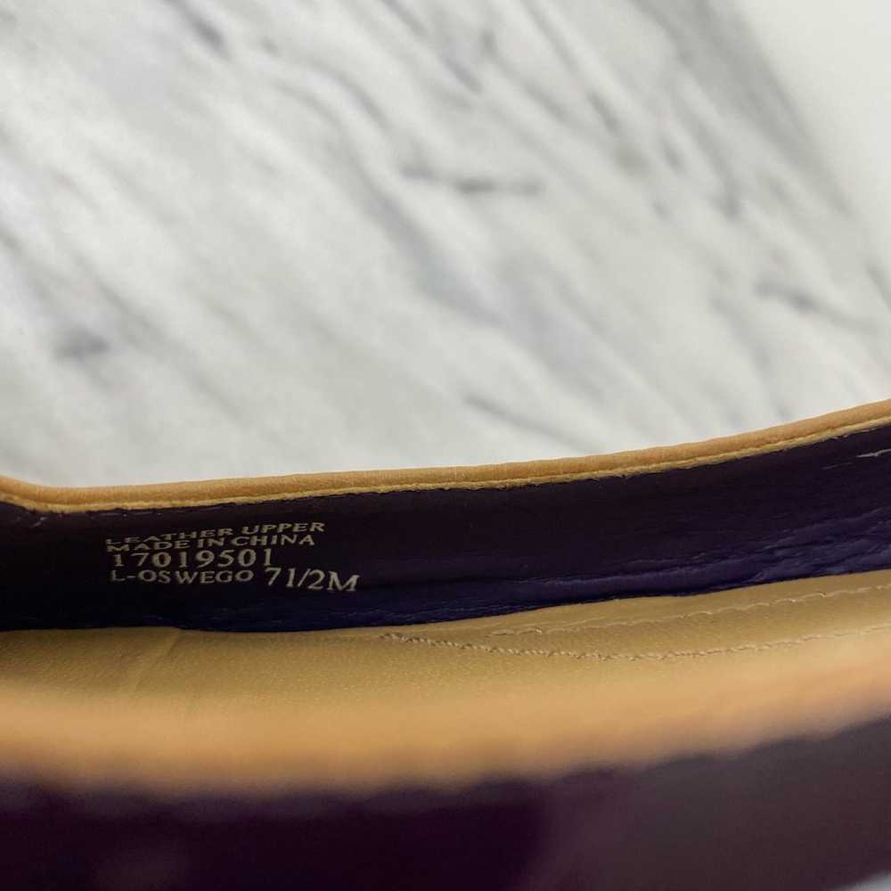 Franco Sarto Oswego Purple Patent Leather Flats S… - image 9