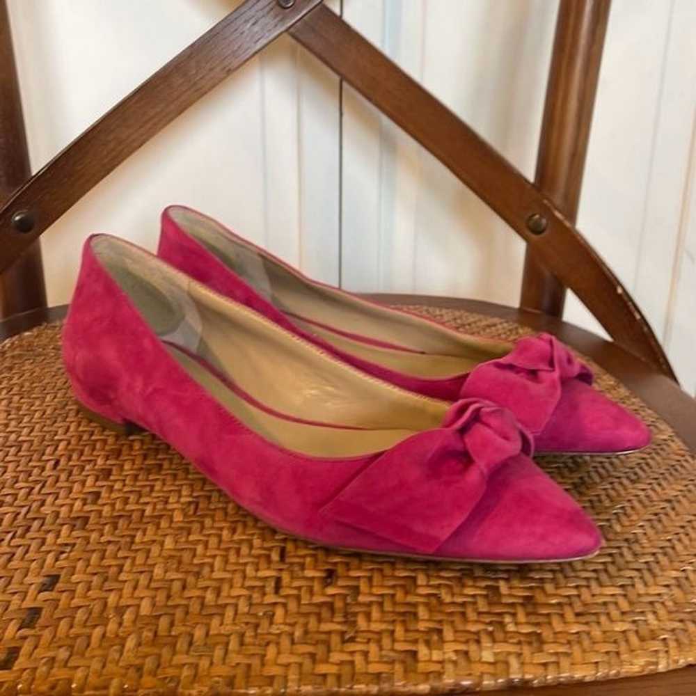 Talbots Camryn suede Bow flats size 7 - image 2