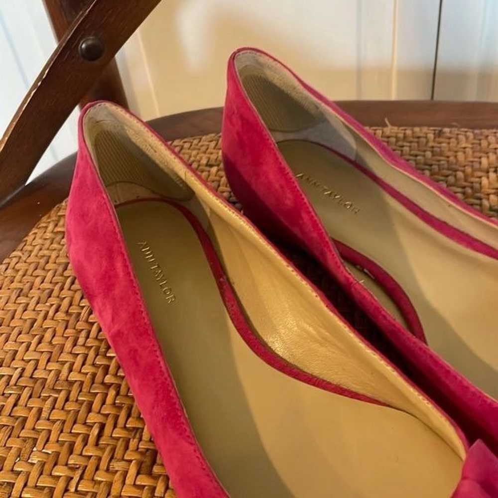 Talbots Camryn suede Bow flats size 7 - image 8