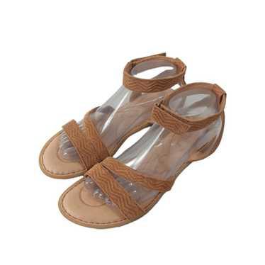 Born Brown August Pashmina Sandals Size 9M