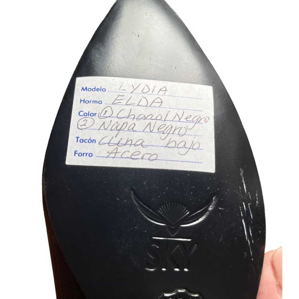 Sky brand black patent leather flats size 6.5 med… - image 8