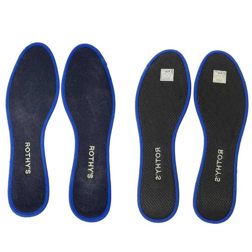 Rothy’s The Flat Round Toe Blue Shoes - image 8