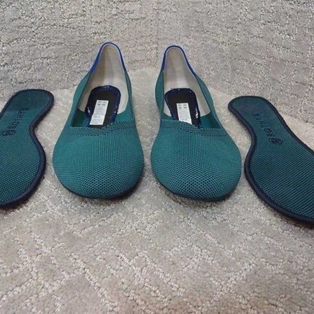 Rothys The Flat Women's Size 10.5 US Emerald Gree… - image 11