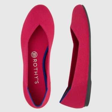Rothy’s Hot Pink Flats size 9 - image 1