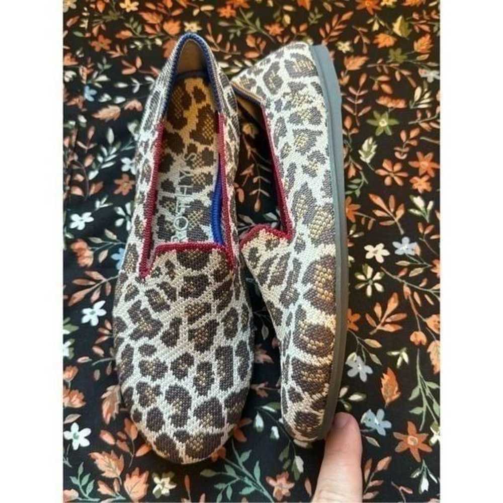 Rothys women’s size 5 the loafer cheetah leopard … - image 3