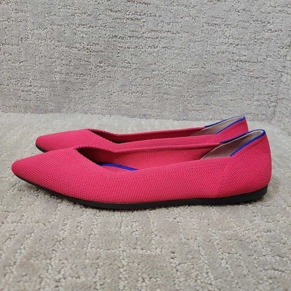 Rothys The Point Women's Size 8 Hot Pink Magenta … - image 10