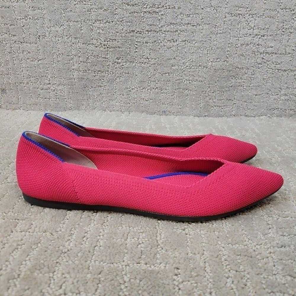 Rothys The Point Women's Size 8 Hot Pink Magenta … - image 12