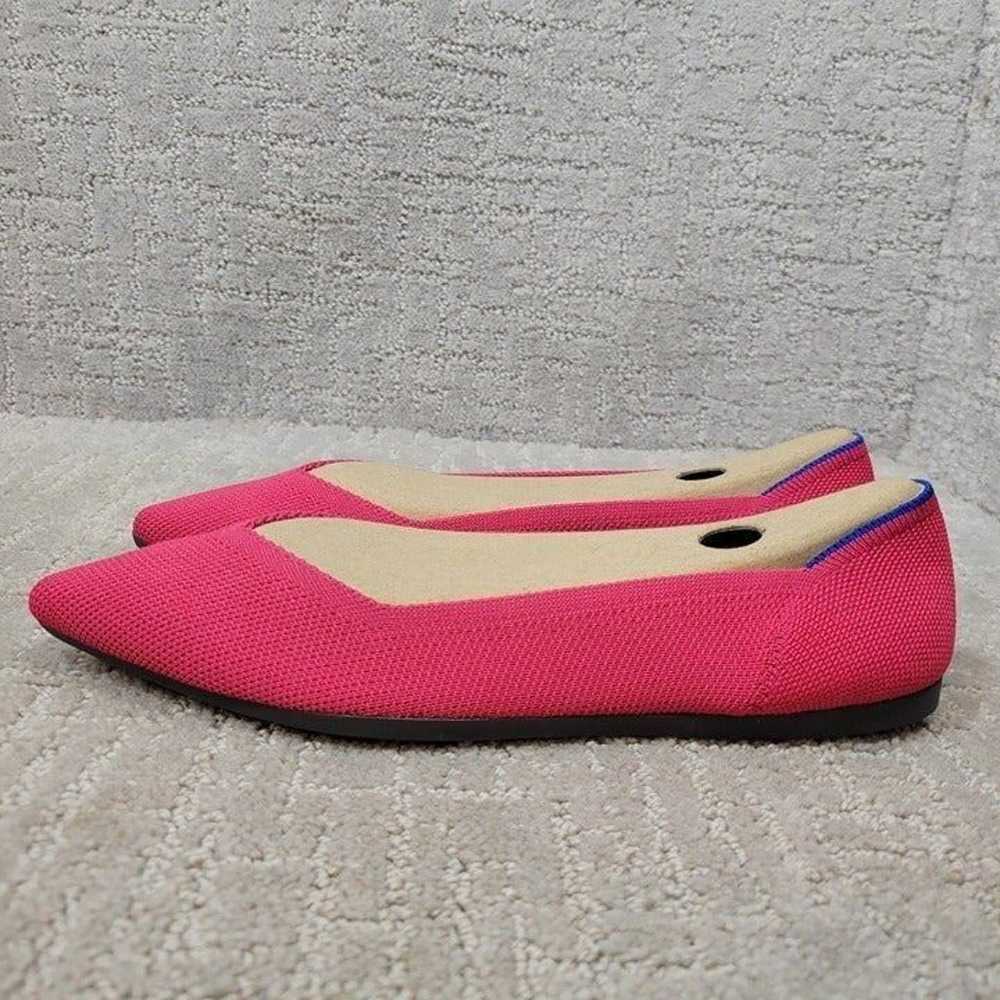 Rothys The Point Women's Size 8 Hot Pink Magenta … - image 3
