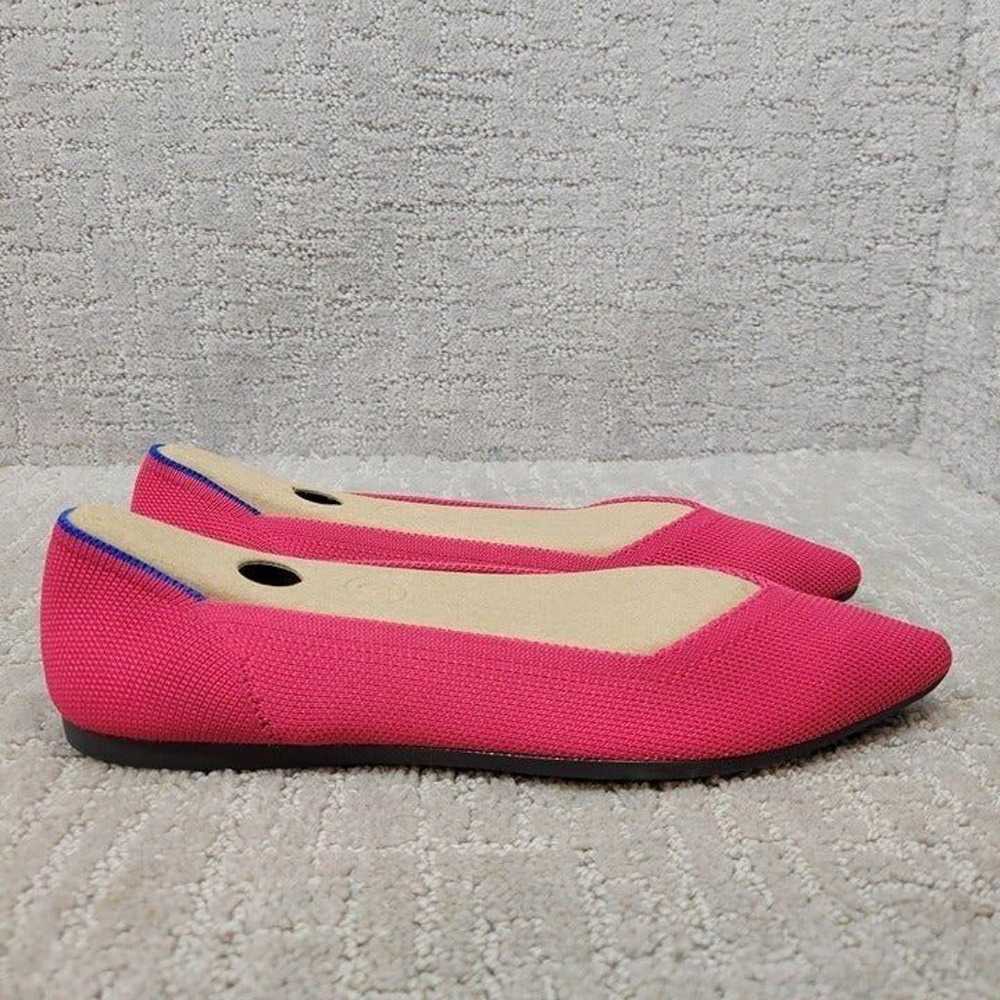 Rothys The Point Women's Size 8 Hot Pink Magenta … - image 5