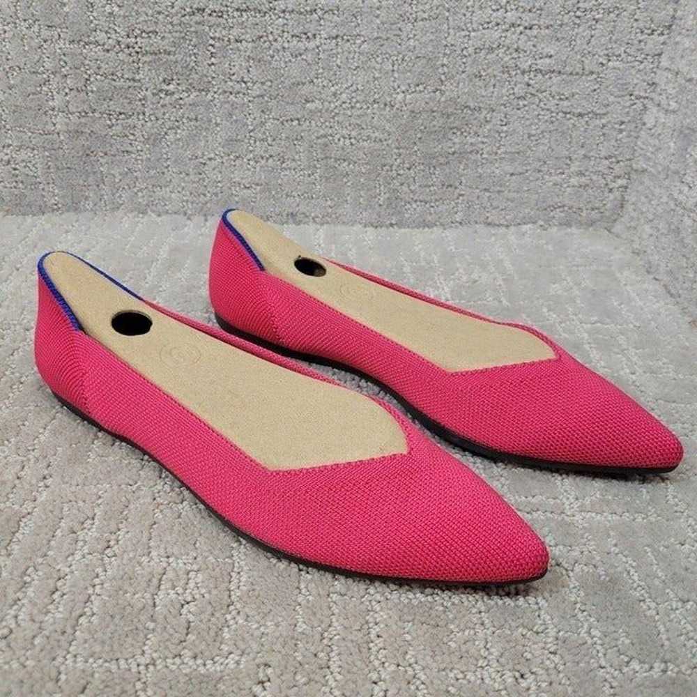 Rothys The Point Women's Size 8 Hot Pink Magenta … - image 7