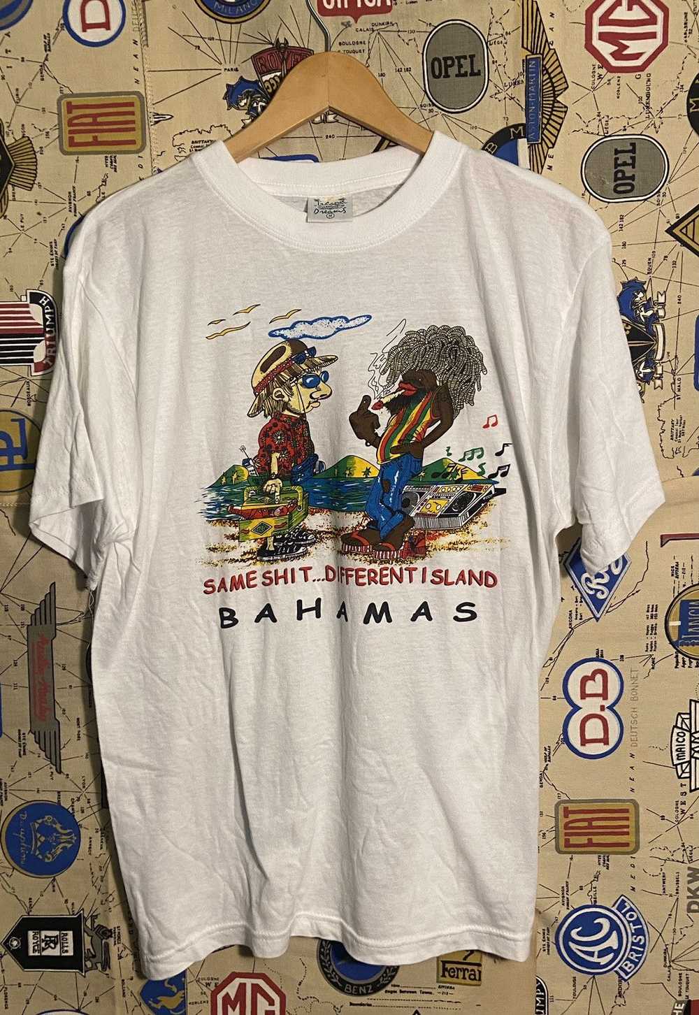 Streetwear × Vintage Vintage 🔥🔥 Bahamas T Shirt - image 2