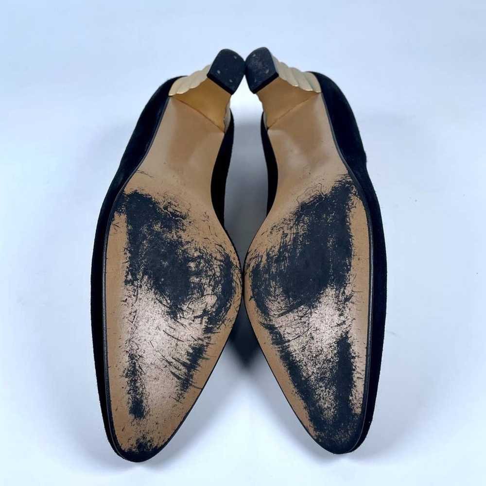Vintage Coup d'etat Women Black Chunky Block Heel… - image 11