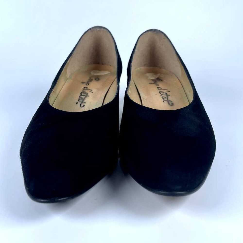 Vintage Coup d'etat Women Black Chunky Block Heel… - image 4