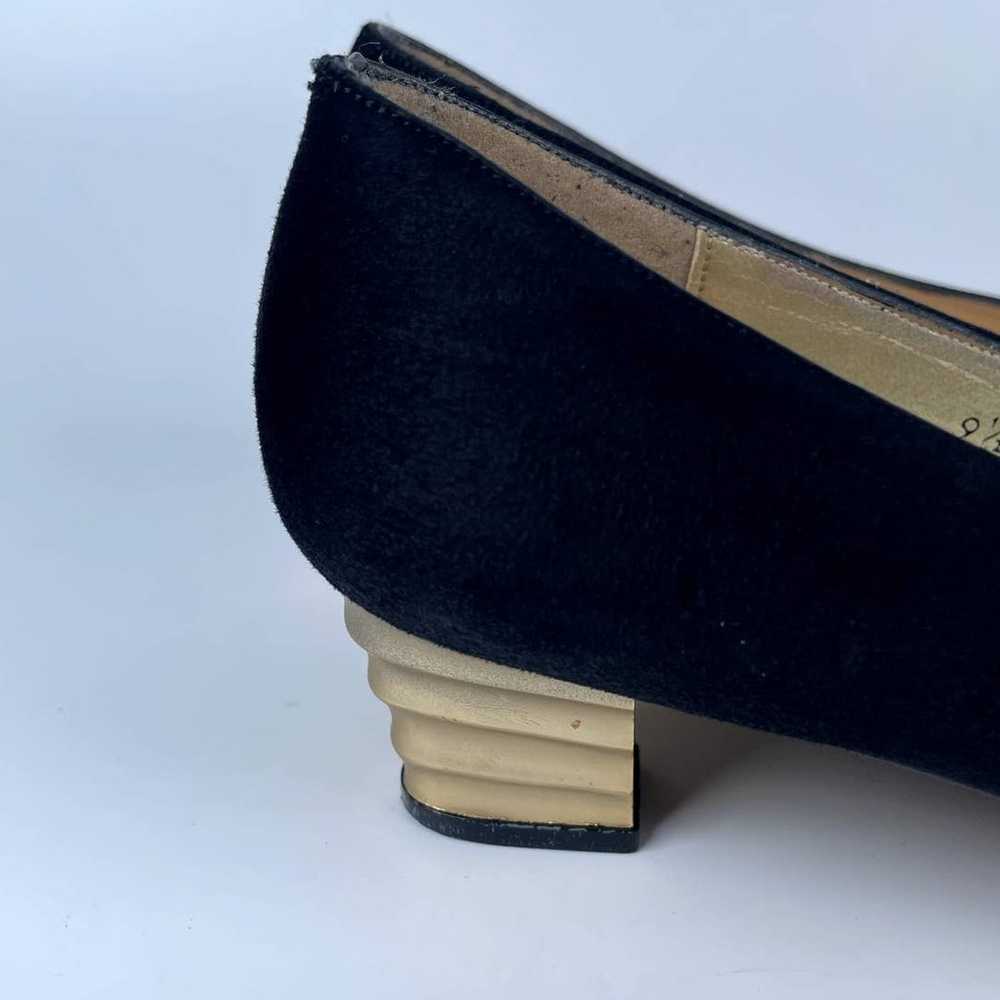 Vintage Coup d'etat Women Black Chunky Block Heel… - image 9