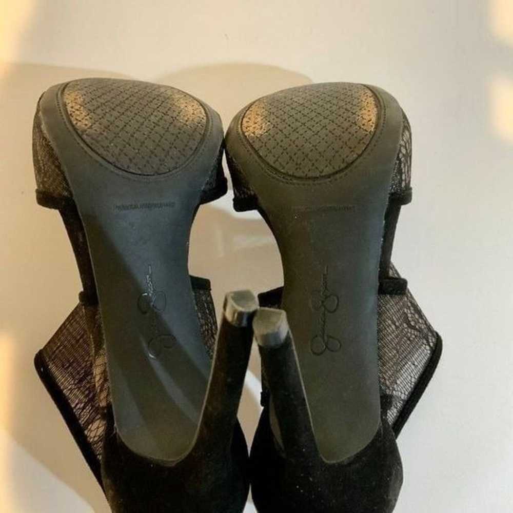 Jessica Simpson Black Raveero Lace Mesh Stiletto … - image 10