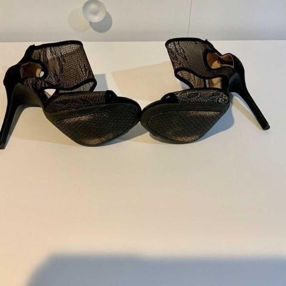 Jessica Simpson Black Raveero Lace Mesh Stiletto … - image 9