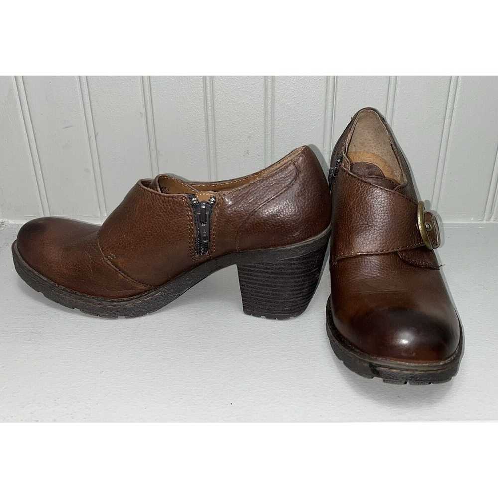 BOC BORN CONCEPT Women's Heels Brown Leather Shoe… - image 2