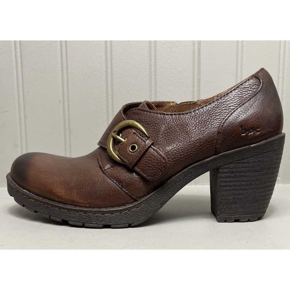 BOC BORN CONCEPT Women's Heels Brown Leather Shoe… - image 5