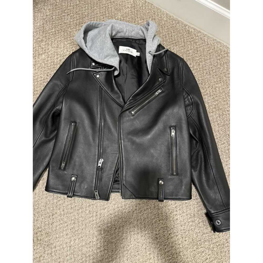 Coach Leather jacket - image 2