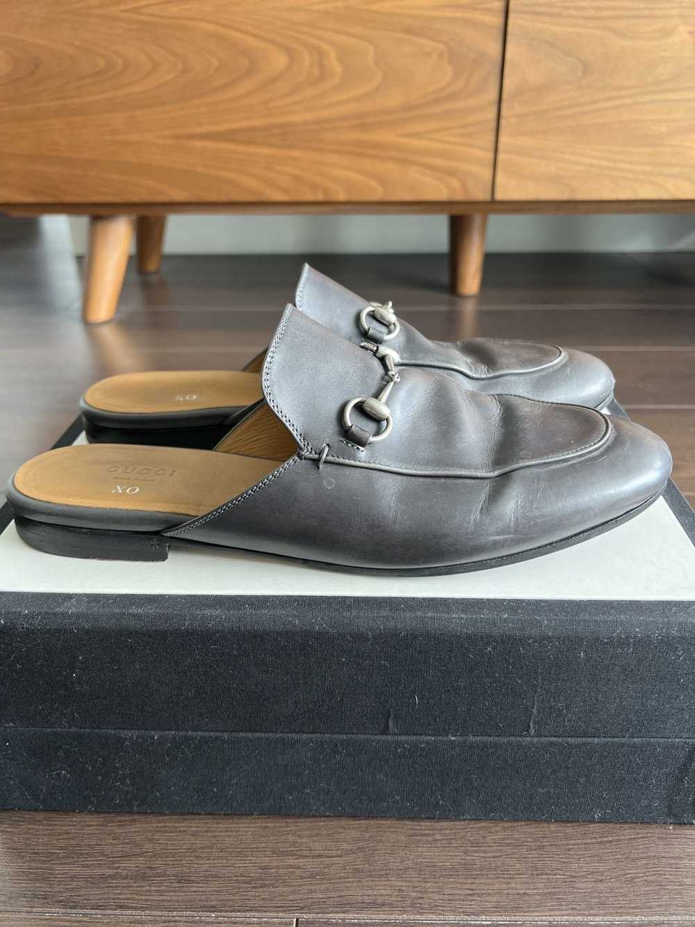 Gucci Gucci Princetown Loafer DIY Custom Grey w/ … - image 5