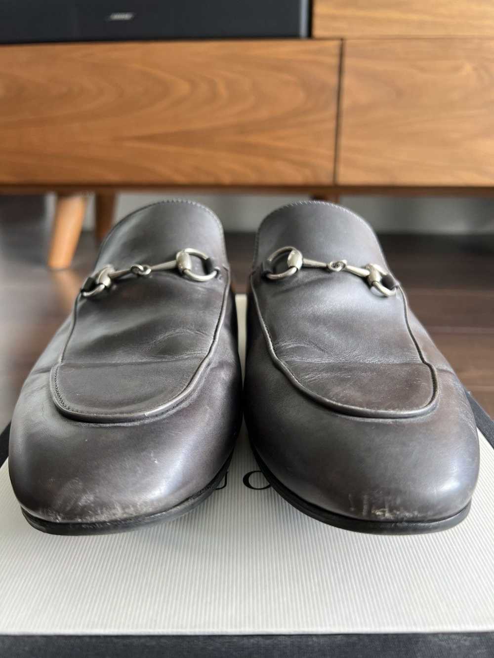 Gucci Gucci Princetown Loafer DIY Custom Grey w/ … - image 7