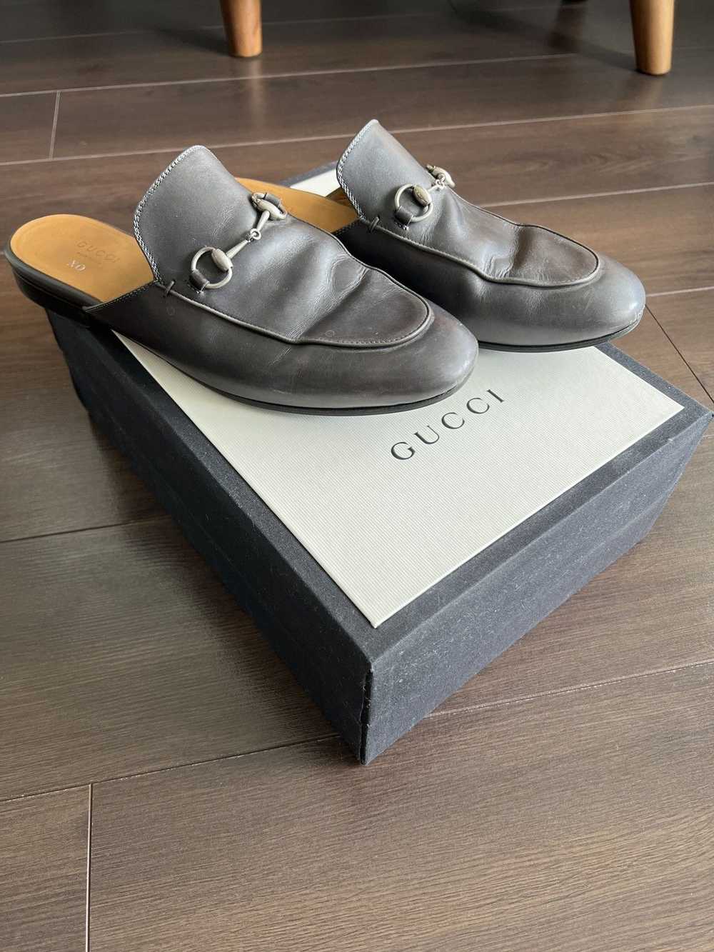 Gucci Gucci Princetown Loafer DIY Custom Grey w/ … - image 9