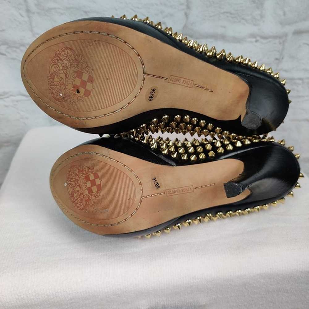 VINCE CAMUTO Womens Leather Studded Spike Platfor… - image 5