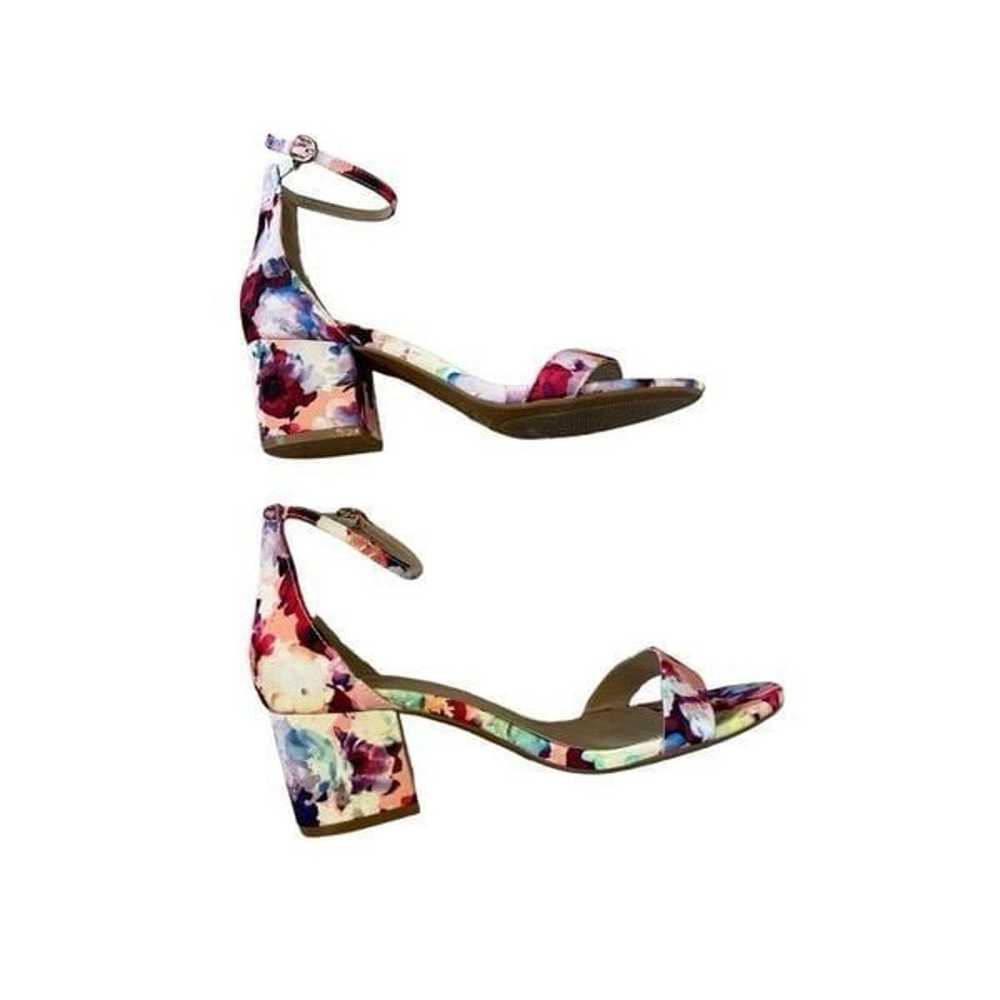 Dream Pairs Floral Heels Formal Chunky Block Heel… - image 2