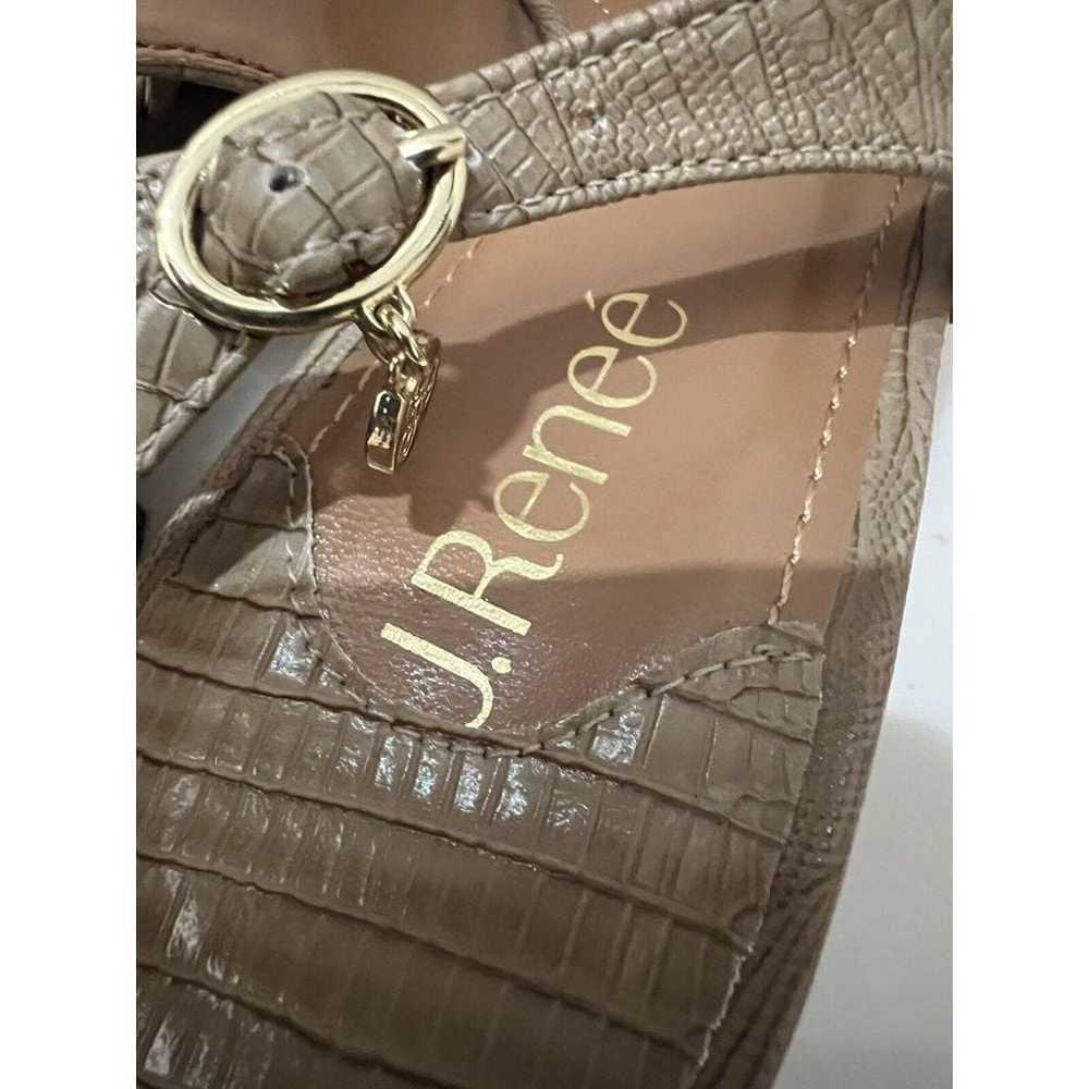 J. Renee Women's Jenvey  Light Brown Size 10 M - image 5