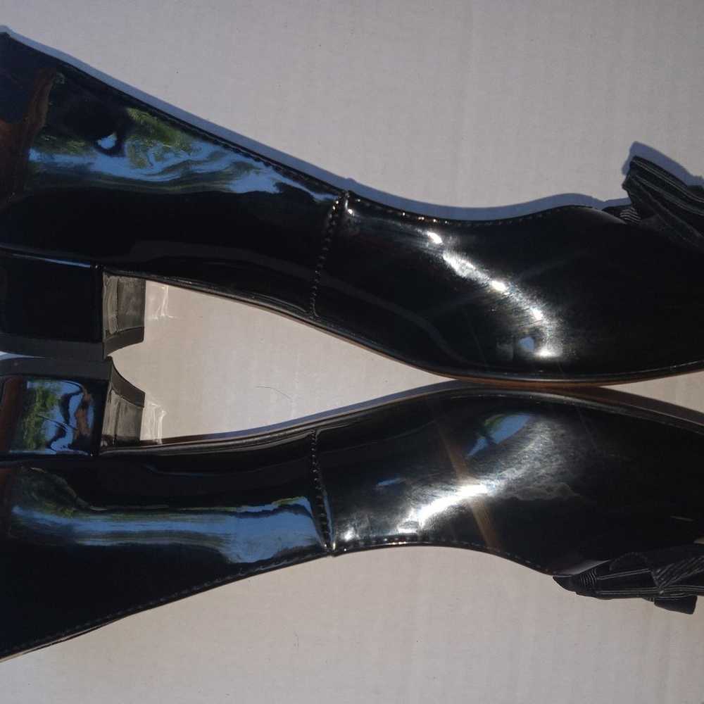 J Renee Womens Cameo Pump Heel Black Patent Leath… - image 3