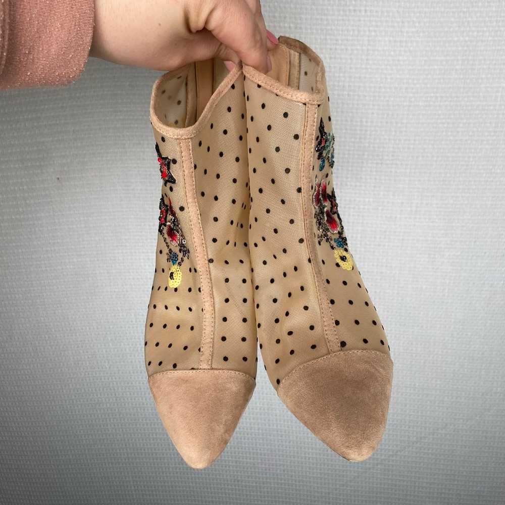 Nanette Lenore | Heeled embroidered Heels 6.5 - image 3