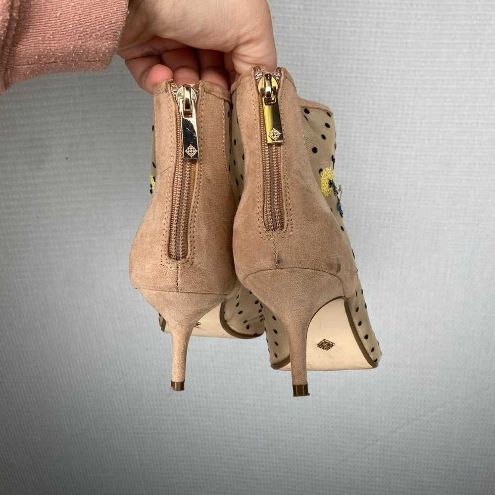 Nanette Lenore | Heeled embroidered Heels 6.5 - image 4