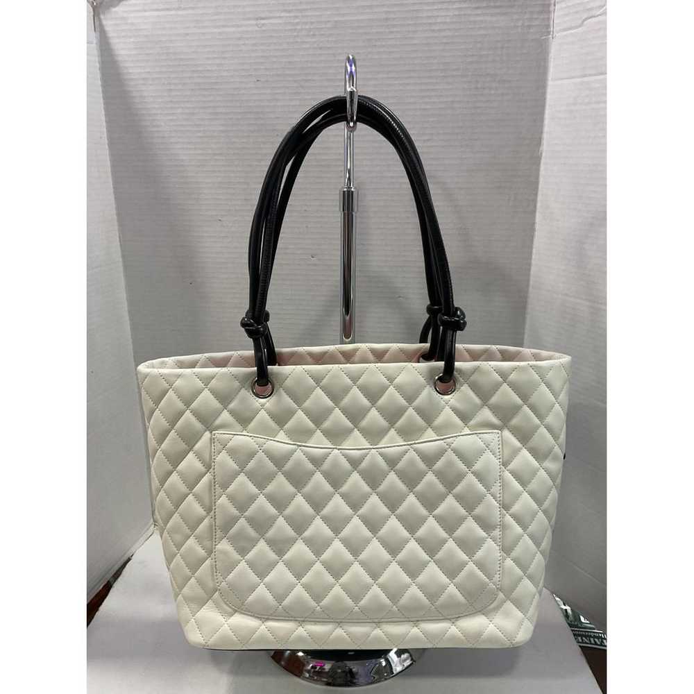 Chanel Cambon pony-style calfskin tote - image 2