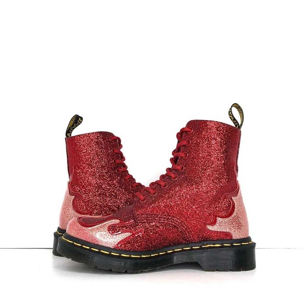 Dr. Martens 1460 Pascal (8 eye) glitter boots - image 6