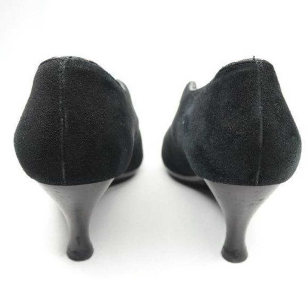 Aquatalia Women's Size 7 Black Suede Slip On Poin… - image 4