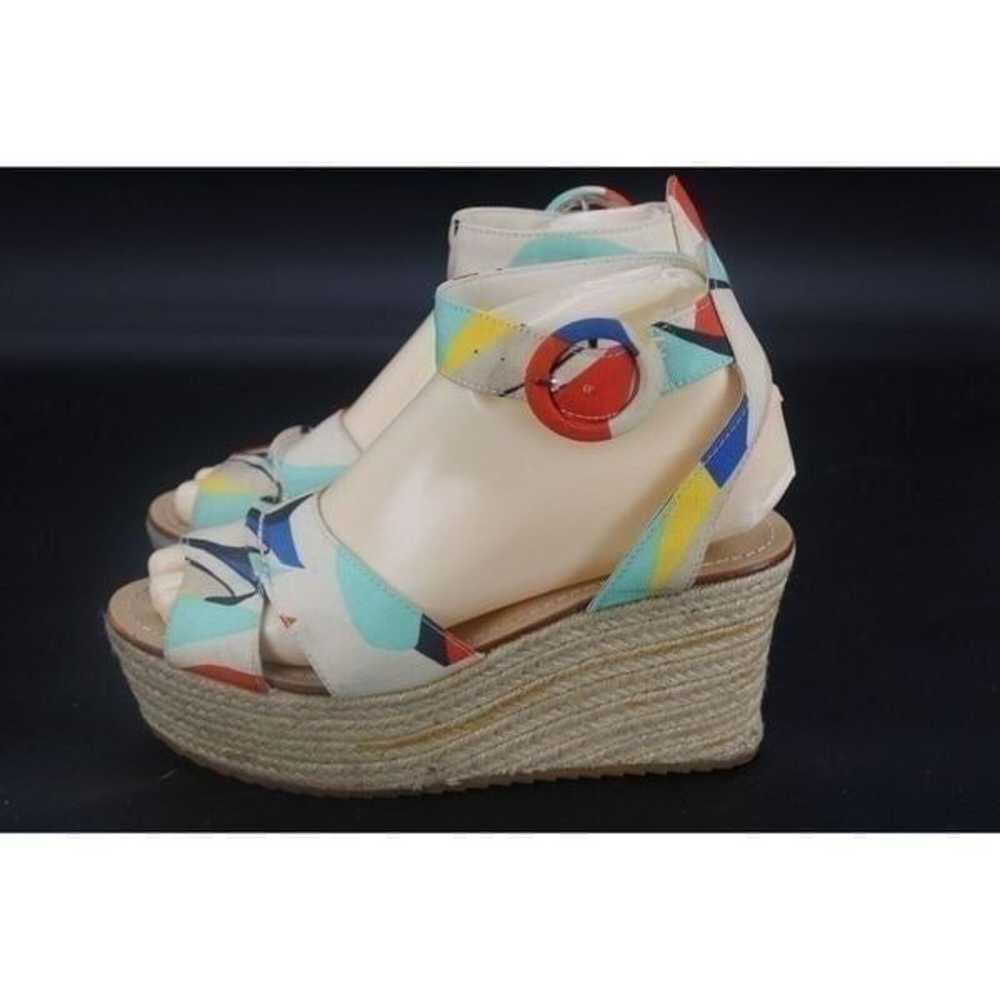 Alice + Olivia Platform Espadrille Wedge Sandals … - image 1