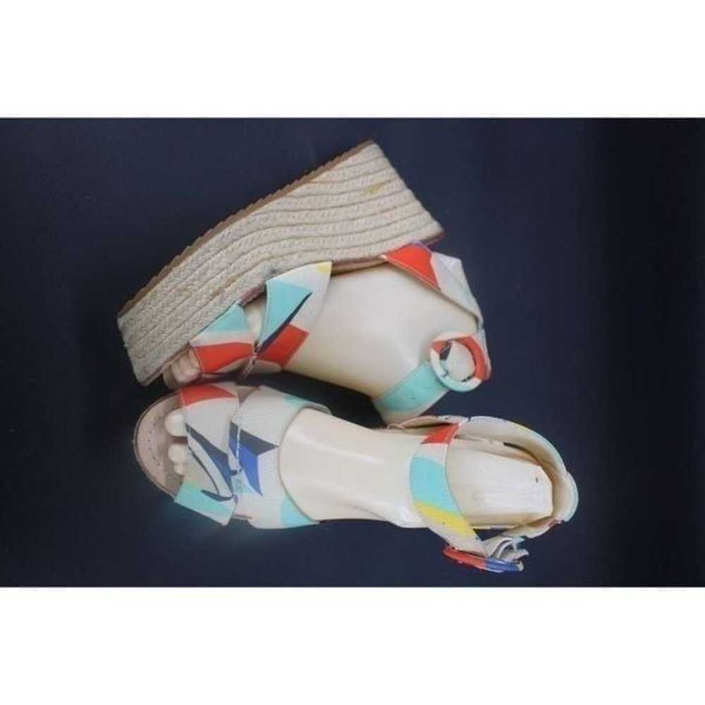 Alice + Olivia Platform Espadrille Wedge Sandals … - image 2
