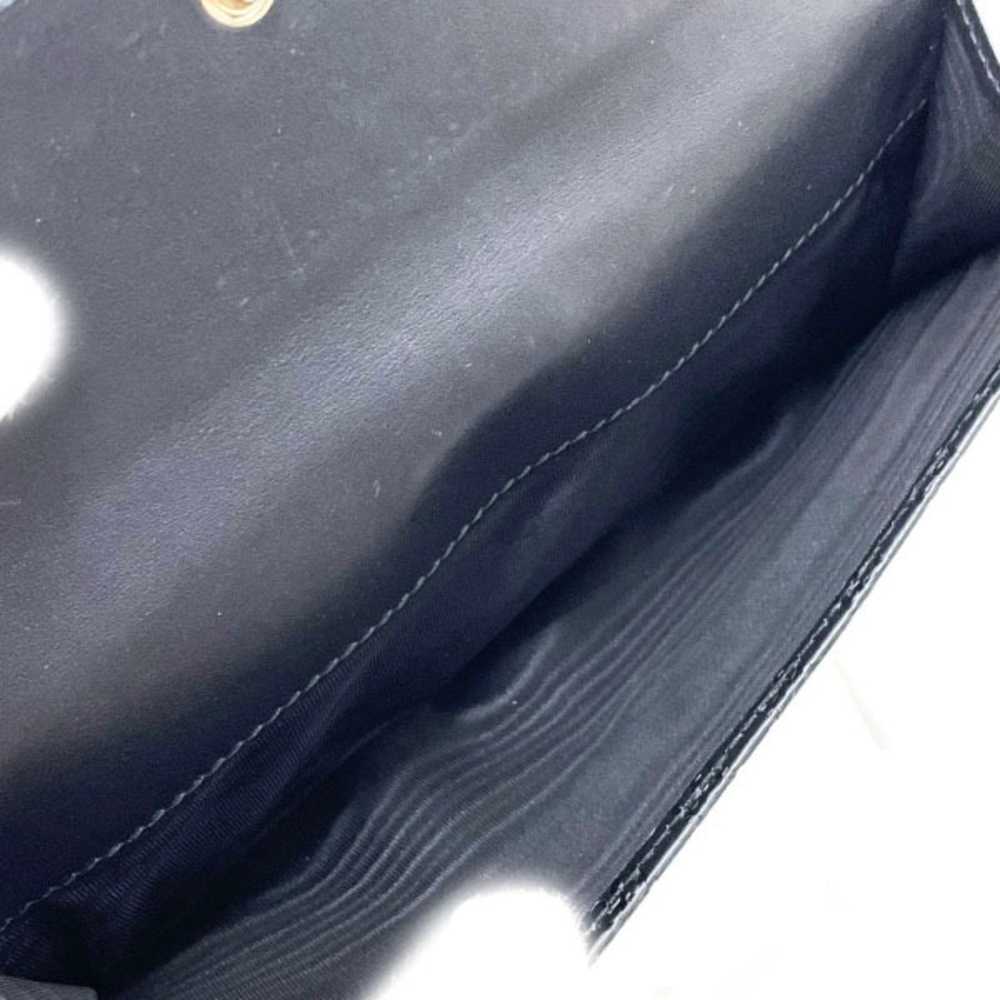 Gucci GUCCI Long Wallet Micro ssima W Leather Bla… - image 7
