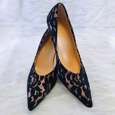 COLE HAAN Bethany Lace Pump Black