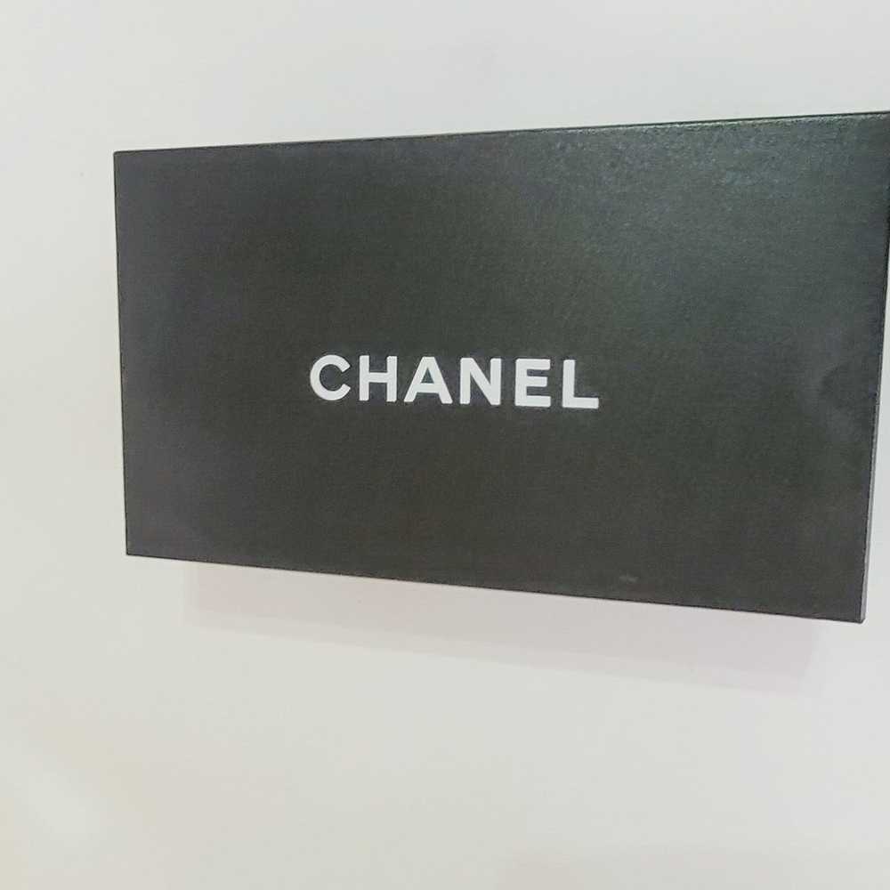 Chanel Vintage Toile Blanche / Toile Noire 38 B C… - image 11