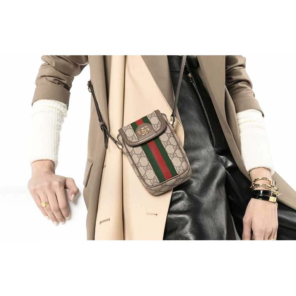 Gucci Ophidia Gg Supreme leather crossbody bag - image 2