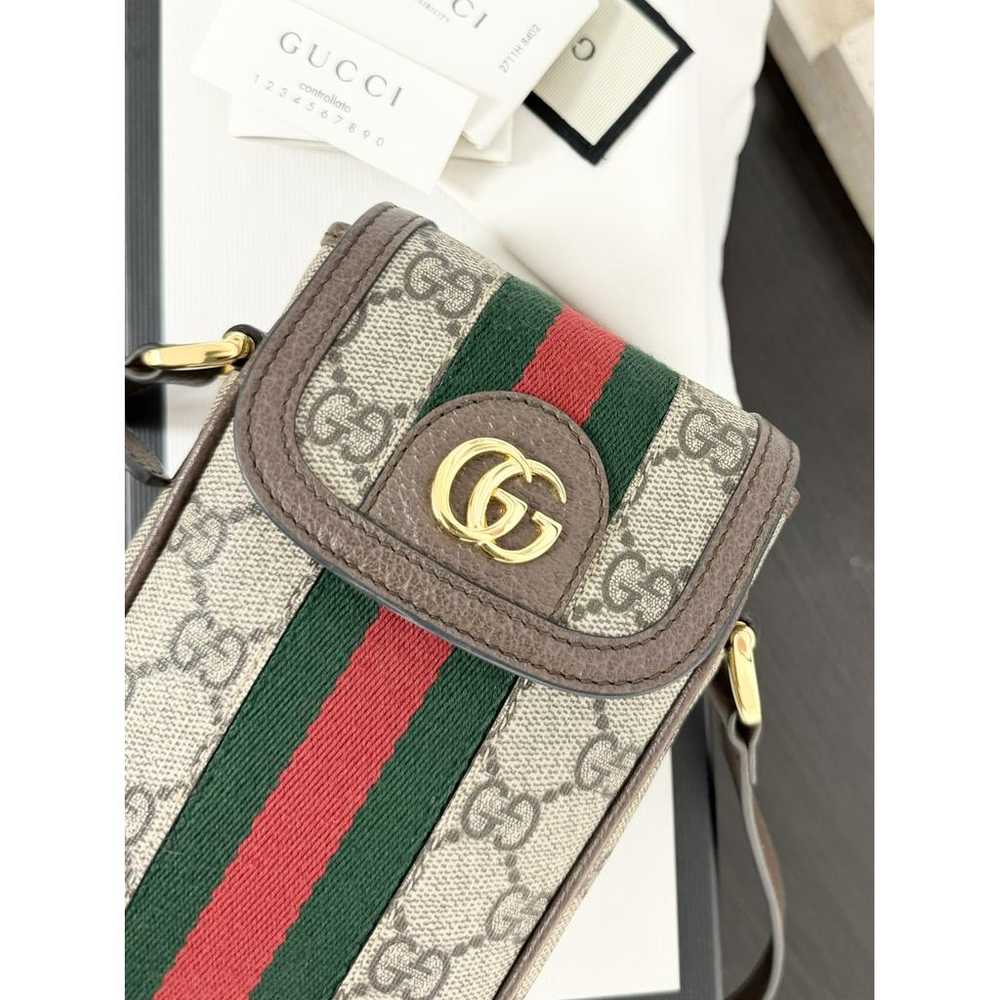 Gucci Ophidia Gg Supreme leather crossbody bag - image 6
