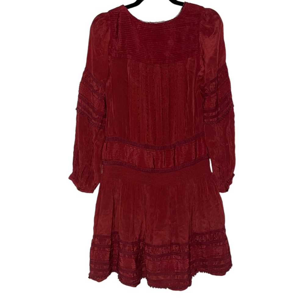 Sea New York Womens Red Azzedine Dress Sz 6 Flawe… - image 2