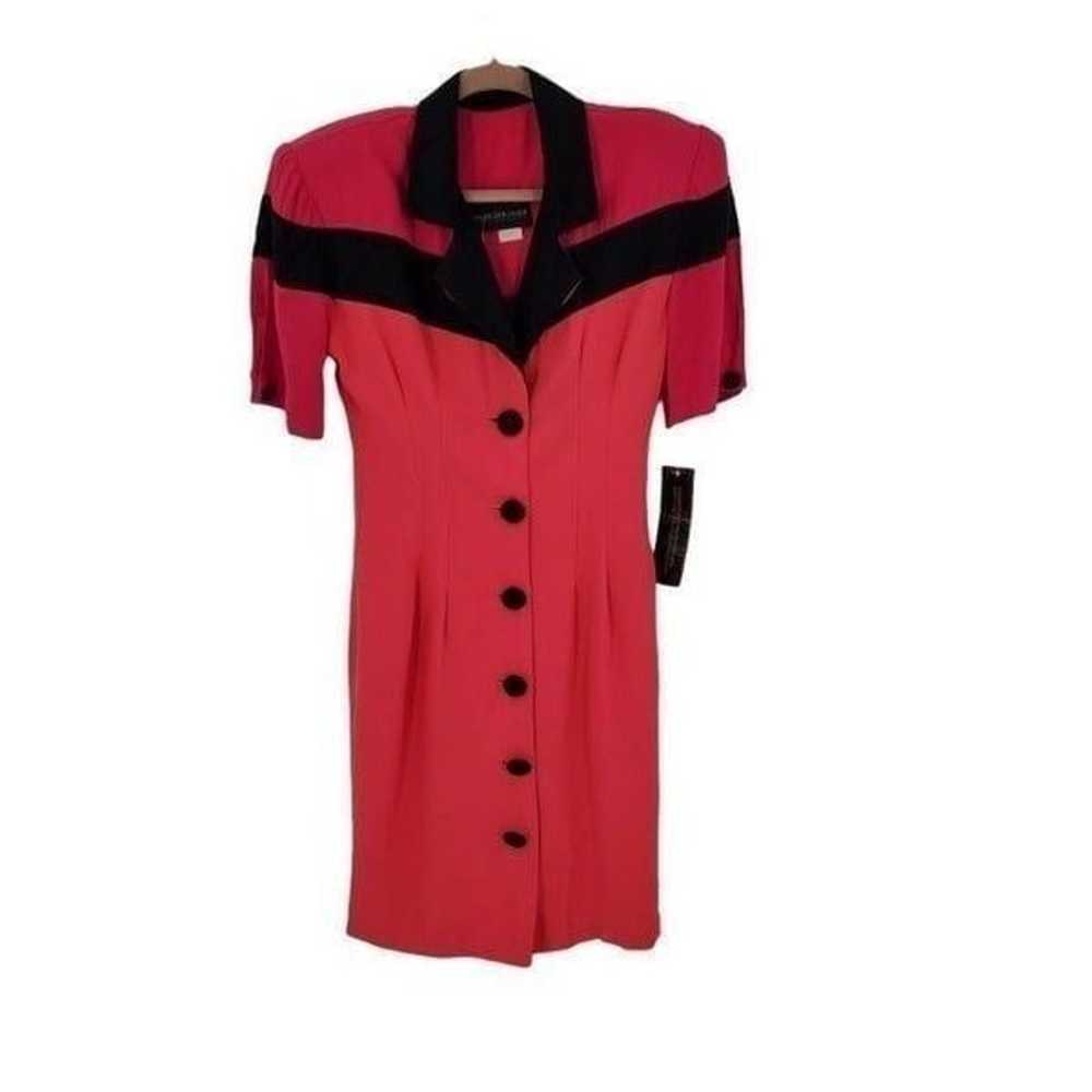 Vintage David Benjamin Women's Dress Short Sleeve… - image 1