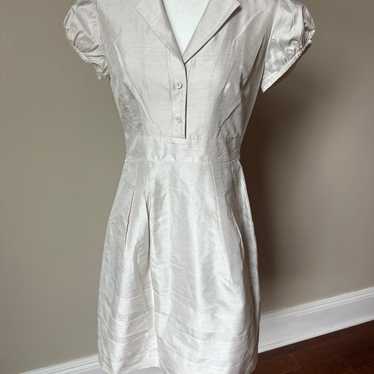 Adrianna Pappel Silk short sleeved dress - image 1