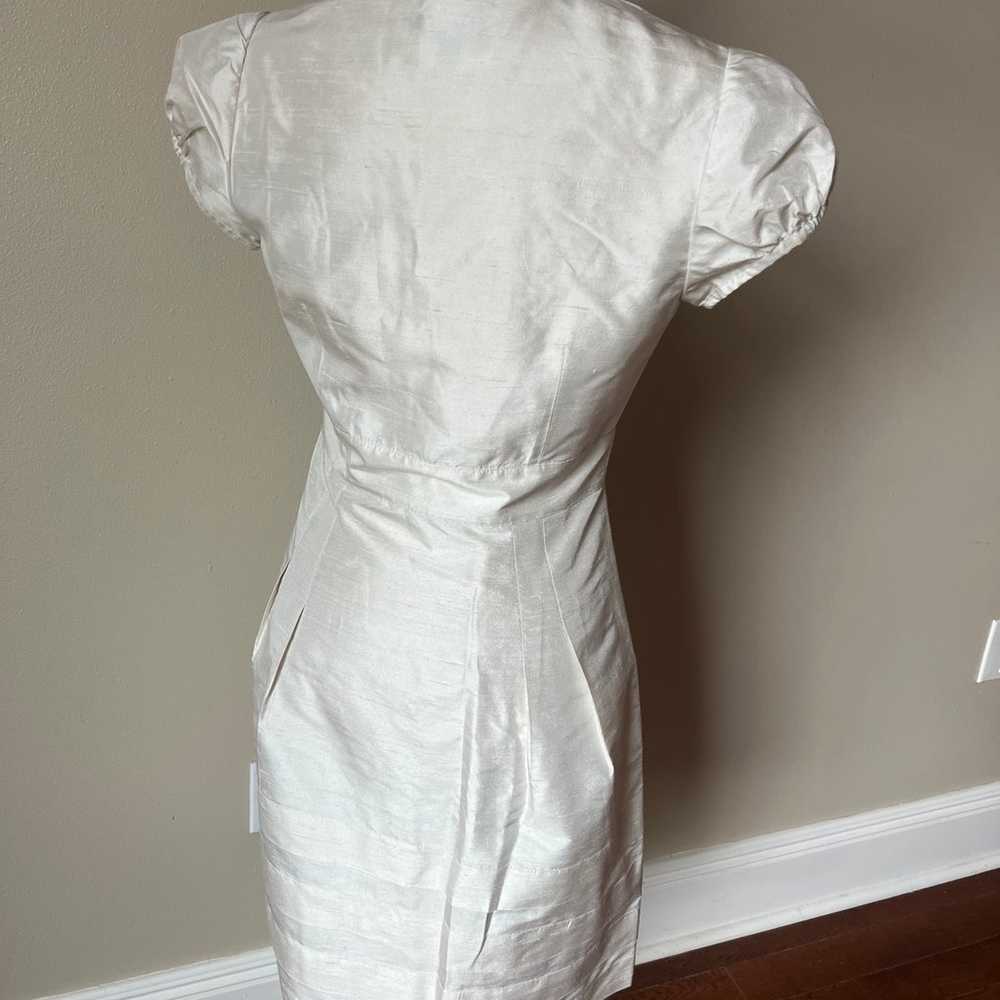 Adrianna Pappel Silk short sleeved dress - image 4